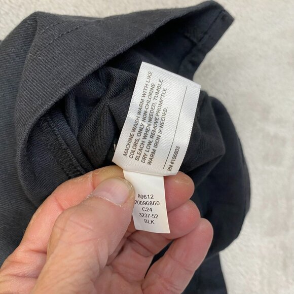 NWT Duluth Trading Men's T-Shirt Medium Standard Longtail Black Short Sleeve - Picture 8 of 10